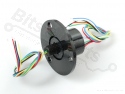 Sleepring / Slip ring 6 draads/ 22mm 240V/2A SRC022A-6 - Adafruit 736